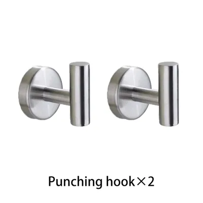 Badhardware Set | Geborsteld Roestvrij Staal | Zelfvoorzienende Installatie