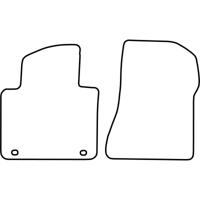 Automatten passend voor Nissan NV200 2010- TMNI535