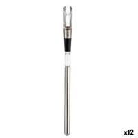 Wijn Decanteerkan Kinvara Wit Zwart Transparant Staal Roestvrij staal TPE Plastic 3 in 1 (12 Stuks)