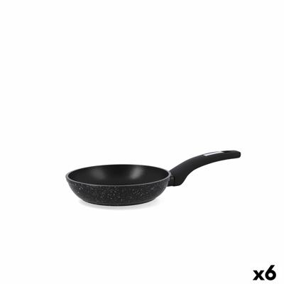 Pan Quid Estelar Zwart Metaal Ø 18 cm (6 Stuks)