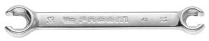 Facom 43 open ringsleutels met kraag, metrische maten l 124mm ; 10x11 - 43.10X11