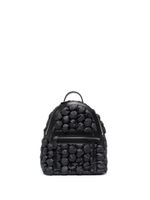 Lancel sac à dos en cuir à design bulle - Noir