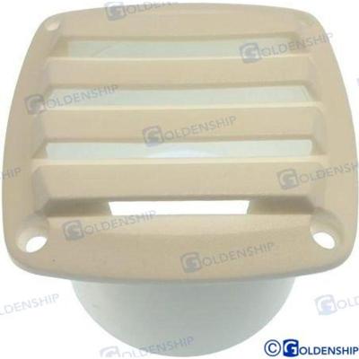 Rejillas GS31194 - REJILLA VENT. ABS 85X85 /TUBO 3"" BLANCA