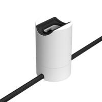 Esse14 Wand- of Plafondlamphouder | S14d Fitting met Zijaansluitingen | Wit | Creative-Cables | Lamp kopen | Fitting kopen | Creative-Cables | Lamp |
