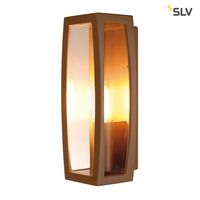 Buiten wandlamp MERIDIAN BOX E27 roest