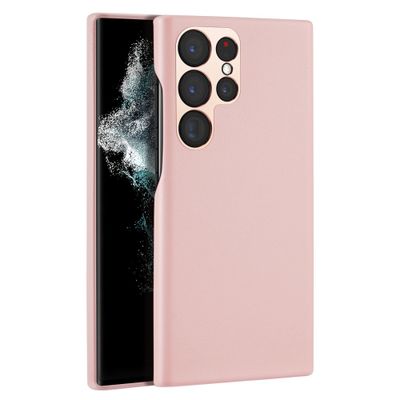 Dux Ducis - Samsung Galaxy S23 Ultra - Grid Serie - Back cover hoes - Lichtroze Dux Ducis - Samsung Galaxy S23 Ultra - Grid Serie - Back cover hoes - Lichtroze