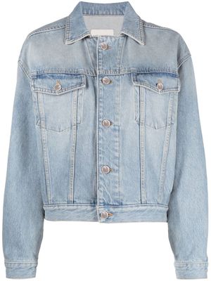 LouLou de Saison veste en jean à manches longues - Bleu