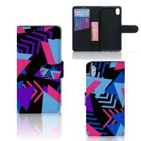 Xiaomi Redmi 7A | Book Case | Funky Triangle