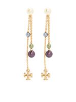 Tory Burch boucles d'oreilles Kira serties de perles - thumbnail