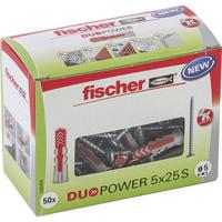 Fischer DUOPOWER 5x25 S LD 2-componenten plug 25 mm 5 mm 535458 50 stuk(s)