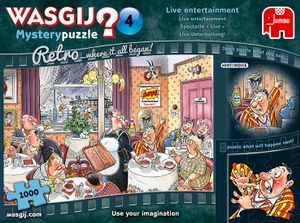 Wasgij Mystery 4 Live Entertainment Puzzel 1000 stukjes