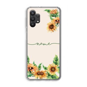 Zonnebloemen: Samsung Galaxy A32 5G Transparant Hoesje