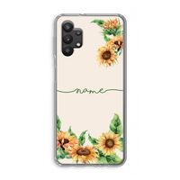 Zonnebloemen: Samsung Galaxy A32 5G Transparant Hoesje