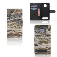 Motorola Moto Z2 Force Bookcase Steen - thumbnail