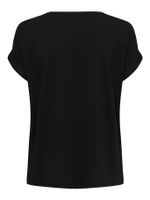 ONLY 15106662 T-shirt Ronde hals Korte mouw Elastaan, Polyester, Viscose - thumbnail