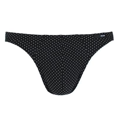 Hom Micro slip Max zwart met print