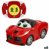 Politiewagen op Afstandsbediening Ferrari 13 x 6,5 x 7,5 cm (6 Stuks)