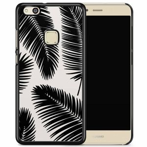 Huawei P10 Lite hoesje - Palm leaves silhouette