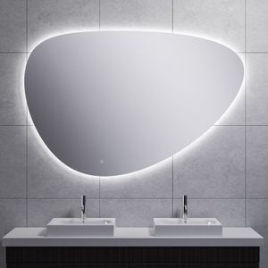 Wiesbaden Spiegel Uovo Organisch Dimbaar LED Verlichting 60 cm