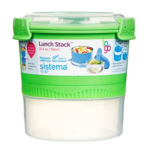 Sistema TO GO - Lunch Stack - 965 ml Groen