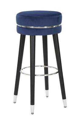 BARKRUK PARIJS BLU/ZILVER CM Ø 35X74