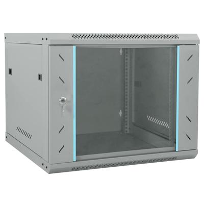 Netwerk kabinet met opslag Grijs 60 x 60 x 50 cm Staal