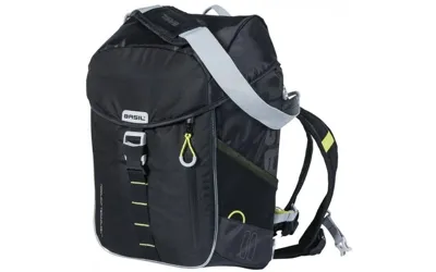 Fietsrugzak Basil Miles Daypack Nordlicht - 17 Liter - Zwart
