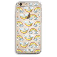 Regenboog: iPhone 6 Plus / 6S Plus Transparant Hoesje
