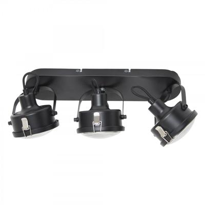 KS Verlichting OpbouwspotsSatellite 3 lichts zwart - 6849