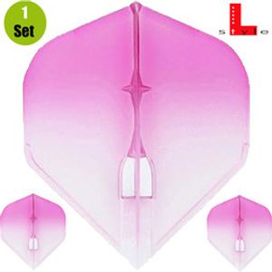 L-Style Flights L1 Two Tone Clear - Roze