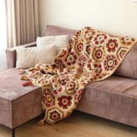 Garden Party Blanket Autumn Edition - Yarn and Colors Haak- en Garenpakket