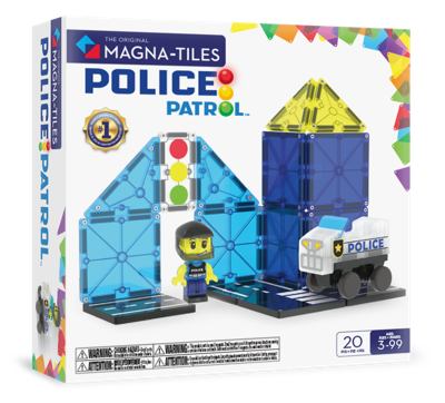MagnaTiles politiestation 20 delig