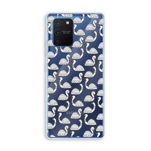 Zwanen: Samsung Galaxy Note 10 Lite Transparant Hoesje