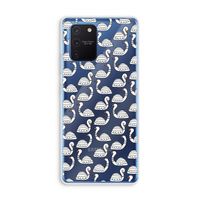 Zwanen: Samsung Galaxy Note 10 Lite Transparant Hoesje