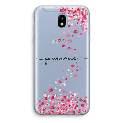 Hartjes en kusjes: Samsung Galaxy J5 (2017) Transparant Hoesje