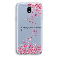 Hartjes en kusjes: Samsung Galaxy J5 (2017) Transparant Hoesje