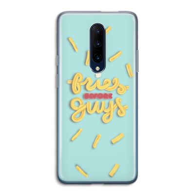 Always fries: OnePlus 7 Pro Transparant Hoesje
