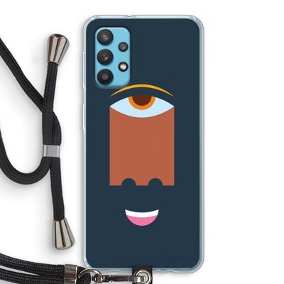 Mono M: Samsung Galaxy A32 4G Transparant Hoesje met koord