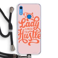 Hustle Lady: Huawei Y6s Transparant Hoesje met koord