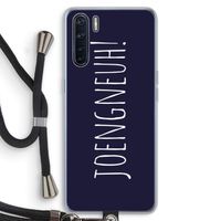 Joengneuh!: Oppo A91 Transparant Hoesje met koord Joengneuh!: Oppo A91 Transparant Hoesje met koord
