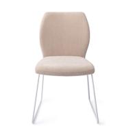 Jesper Home Ikata eetkamerstoel Sand Strand slide white
