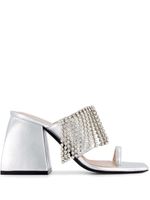 Nodaleto mules Bula Preston 90 mm - Argent