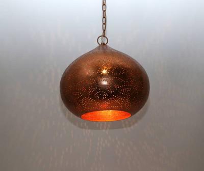 Hanglamp Ameera Union koper in 2 maten