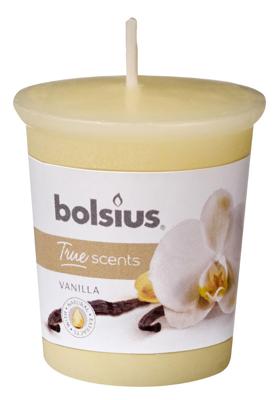 Votive 53/45 rond True Scents Vanille - Bolsius