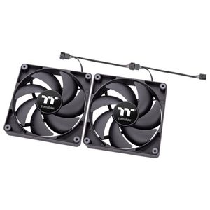 Thermaltake CT140 PC Cooling Fan Computer behuizing Luchtkoeler 14 cm Zwart 3 stuk(s)