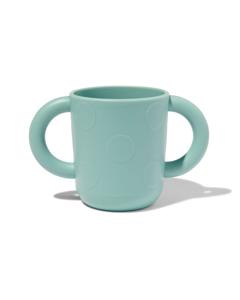 HEMA Beker Met Handgrepen Blauw