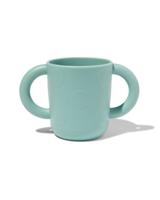 HEMA Beker Met Handgrepen Blauw