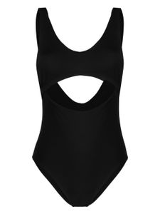 BONDI BORN Scout cut-out bodysuit - Noir