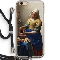 The Milkmaid: iPhone 6 / 6S Transparant Hoesje met koord