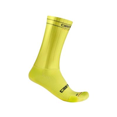 Castelli fast feet 3 fietssok electric lime unisex L/XL